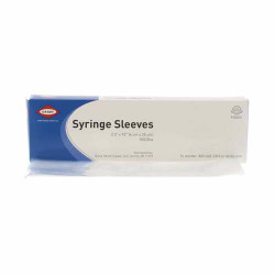 Syringe Sleeves 2.5"W x 10"L, Sleeves, 500/Box