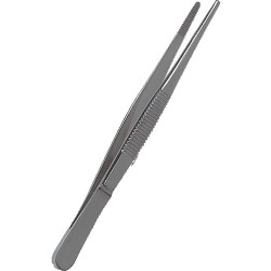Infection ControlCotton and Dressing Pliers Straight Cotton, Serrated Handle