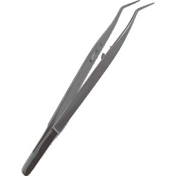 Infection ControlCotton and Dressing Pliers Self-Locking Deluxe, 18L, Smooth Handle