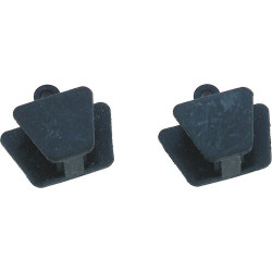 Infection ControlMouth Props Non-Latex, Pedo/Child, Black, 2/Box