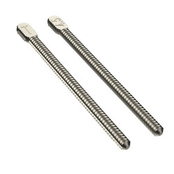 Infection ControlParallel Sided Post Kit - Titanium  #4.5, Blue, Post Refill, 10/Pkg.