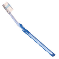 Infection ControlClearGrip Adult Toothbrush Full Head, 38 Tuft, Assorted, 72/Box