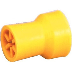 Polishing Cups Snap-On Webbed, Yellow, 144/Pkg, Medium, NonLatex