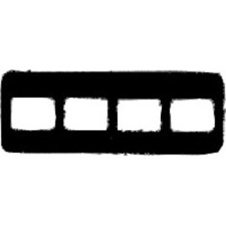 Infection ControlCardboard X-Ray Mounts 4H  #0, 100/Pkg., 4H
