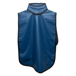 Lead-Free Aprons Pano w/Removable Collar, Adult, Blue