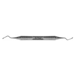 Furcation Curette Double End #6 Satin Steel Immunity Steel  (SQBL26)