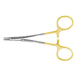 Needle Holder Halsey Perma Sharp Stainless Steel 5 in  (NH5037)