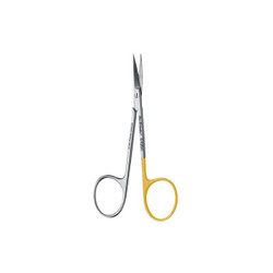 Hu-Friedy Surgical Scissors 4.5 in Iris Curved  (S18SC)