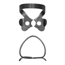 Black Line Rubber Dam Clamp Winged Size 00  (RDCM00X)