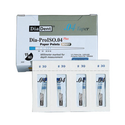 Dia-Pro ISO GT Paper Points Cell Pack .04, 120/Box