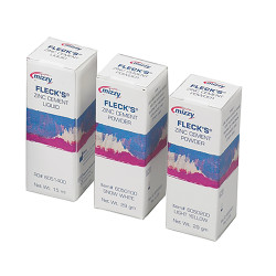 Fleck's Zinc Cement Powder Golden Yellow 29g (Keystone - 6050400) - exp. 08/2025