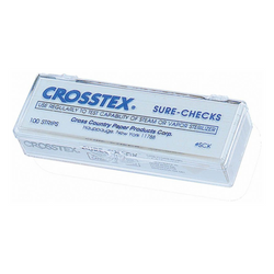 Crosstex Sure Check Strips 100/Bx (Crosstex- SCK) - exp. 08/2025 Crosstex Sure Check Strips 100/Bx (Crosstex- SCK) - exp. 08/2025