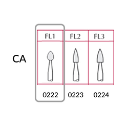 Dura White Stones CA FL 1 12/Pack
