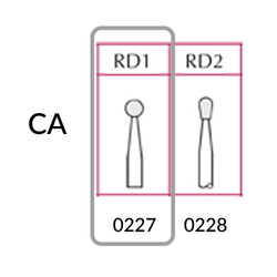 Dura White Stones CA RD1 12/Pack