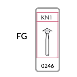 Dura White Stones FG KN1 12/Pack