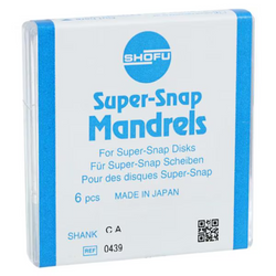 Super-Snap Buff CA Metal Mandrel, 6/Box