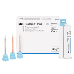 Solventum Protemp Plus Temporization Material, 67 g Paste, Mixing Tips â€“ Blue