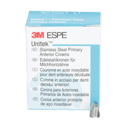 Unitek Primary Stainless Steel Anterior Crowns Refills. 5/Pk