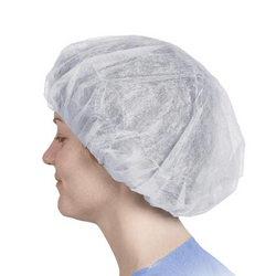 Bouffant Caps 24 Inch White 100/Bag