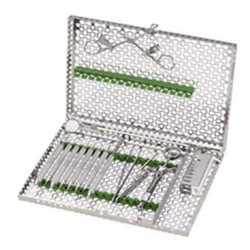 IMS Infinity Series Instrument Cassette Stainless Steel Green 12 Instruments  (IMN4129)