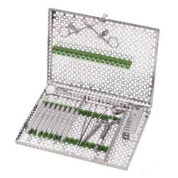 IMS Infinity Series Instrument Cassette Stainless Steel Green 16 Instruments  (IMN4169Q)