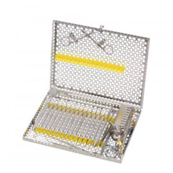 IMS Infinity Series Instrument Cassette Stainless Steel Yellow 16 Instruments  (IMN4165)