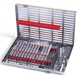 IMS Signature Series Instrument Cassette Stainless Steel Blue 16 Instruments  (IM4168)