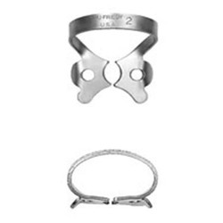 Rubber Dam Clamp Winged Size 2  (RDCM2)