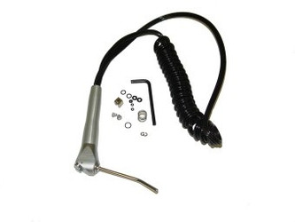 Syringe, Standard, Quick-Clean, w/Black Coiled Tubing