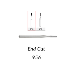 SS White Carbide Burs. FG-956 End Cut. 10 Pcs.