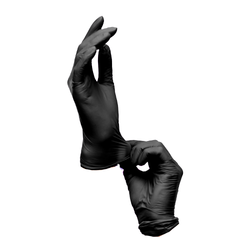 Nitrile Gloves Powder Free Black 100/Box