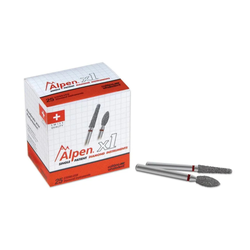 Alpen X1 Single Use Diamond Flat End Cylinder 837R-314-014-8.00-F FG, 25 pcs
