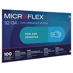 Microflex 92-134 Versatility Gloves Light Blue 100/Box