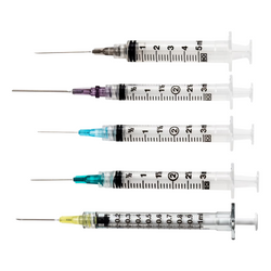 Syringe/Needle 10cc 21Gx1" Conventional 100/Box