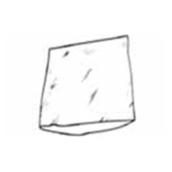 Hdrest Cover 10.5 in x 9.5 in Plastic White Disposable 500/Rl