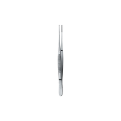 Semken Dressing Forcep, Serrated, Straight, 12CM