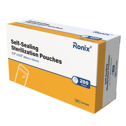 Self-Sealing Sterilization Pouches, 3.5" x 6.5", 200/Box