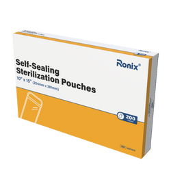 Self-Sealing Sterilization Pouches, 10" x 15", 200/Box