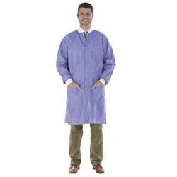 Medicom SafeWear High Performance Lab Coat, plum purple