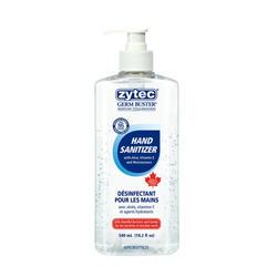 Zytec Germ Buster Hand Sanitizer with Pump, 540 mL (18.2 fl oz)