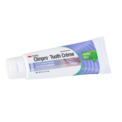3M™ Clinpro™ Tooth Creme 0.21% Sodium Fluoride Anti-Cavity Toothpaste,12218, Vanilla Mint, 90 mL Tube