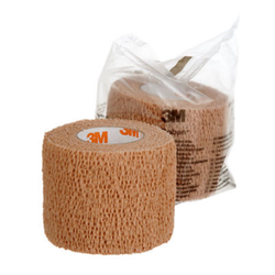 3M Coban Self-Adherent Wrap with Latex, 2"