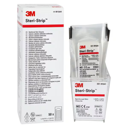 Steri-Strip Skin Closure Strip 1/4x3" White 50/Bx