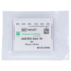 HYGENIC Guttapercha Points Top color AAE/ISO 55 100 pc.