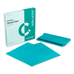 Dental Dam Non-Latex Medium Green 6'' x 6'' (152 x 152 mm), 15 pcs