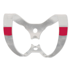 HySolate FIESTA Color Coded Matte Finish Wingless Clamp #W9 Anterior Teeth, 1 pc