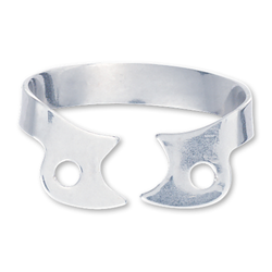 HySolate Gloss Finish Wingless Clamp #W2A - Premolars and Upper Incisors, 1 pc