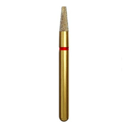 Alpen Diamond Burs, 845-016F, Flat End Taper Fine, 5/Pack
