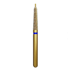 Alpen Diamond Burs, 878KP-018M, Tapered Torpedo with Pin Medium, 5/Pack