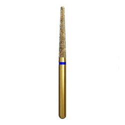 Alpen Multi-Use Multilayer Diamond Instruments, FG, Medium, Blue, Round End Taper Long, 5/Pack